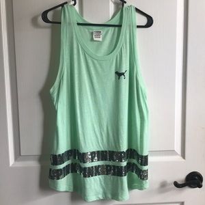Mint Victoria’s Secret PINK tank